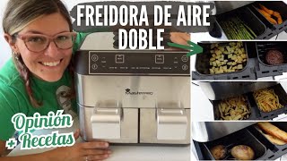 Recetas FREIDORA DE AIRE *Opinión POWER DUO MASTERPRO* Freidora Doble Sin Aceite