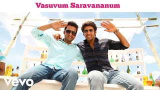 Vasuvum Saravananum Onna Padichavanga - Title Track Video | Arya, Santhanam | D. Imman