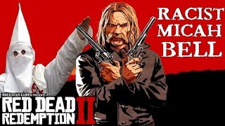 Red Dead Redemption 2 | All of Micah's Racist Actions Compilation