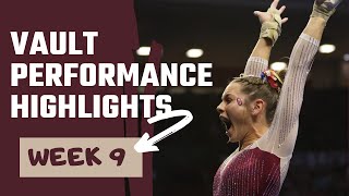 Vault Performance Highlights ✨ NCAA Women's Gymnastics ✨ February 4-5, 2022