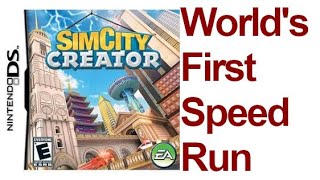 SimCity Creator DS - Speedrun #1