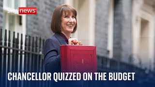 Chancellor questioned about the Budget