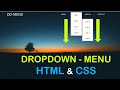 How To Create a Dropdown Menu using HTML ,CSS(Materialize) and JS | Short-Cut Tutorial