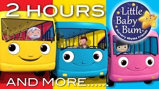 Wheels On The Bus + More | Nursery Rhymes for Babies by LittleBabyBum