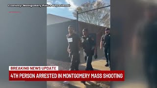 4th person arrested in Montgomery mass shooting