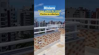 Praia de Riviera. Vista da piscina da cobertura. gostou?