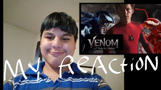 My Reaction to Venom Let There Be Carnage trailer and Tom Holland Spiderman will appear in Venom 2
