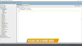 NOT NULL Constraint with example || Oracle Database Tutorial || Database Interview Question