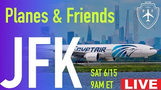 LIVE NEW YORK JFK Airport Action | NON STOP Take Offs and Landings