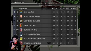 PES 2009 PS2 – Una classifica da brividi: la Reggina punta al titolo! \