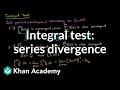 Worked example: Integral test | Series | AP Calculus BC | Khan Academy