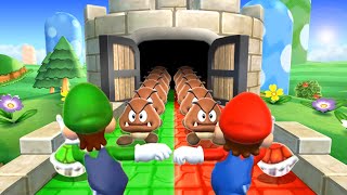 Mario Party 9 MiniGames - Mario Vs Luigi Vs Peach Vs Yoshi (Master Cpu)