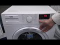 beko wtl84141w 1400 spin 8kg washing machine demonstration