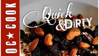 Power Breakfast Recipe - How to make an Energy Breakfast - ORANGE COUNTY COOK - HUW MAINWARING