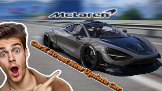 CarX Street New Update Car McLaren🤯 | Full Customization💀 4k Ultra High Graphics