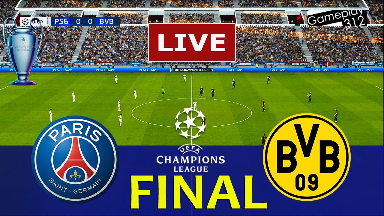 PARIS SAINT GERMAIN Vs BORUSSIA DORTMUND | UEFA CHAMPIONS LEAGUE 2023/ ...