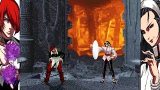 Mugen - King of Fighters - Iori Yagami vs. Chizuru Kagura - 八神庵 vs. 神樂千鶴