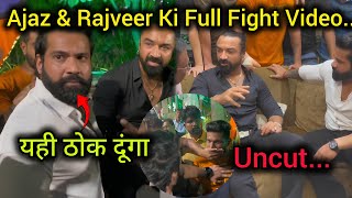 Uncut: Rajveer Fitness and Ajaz Khan fight full video| Ajaz Khan and Rajveer Sisodia Meet Full Video