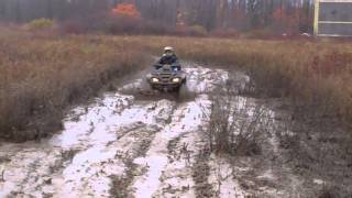 Off-Road Express 2011 Outdoor Expo ATV Demo Rides Muddy Trails