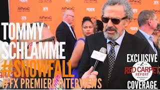 Tommy Schlamme interviewed at FX Network's "Snowfall" Premiere Red Carpet #SnowfallFX
