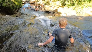 Puerto Rico El Yunque Natural Waterslide