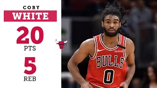 Bulls pull off victory over Cleveland in Coby White's debut as a starter | NBC Sports Chicago