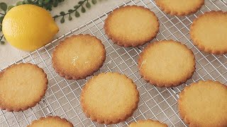 ENG) 🍋 정~말 쉬운 상큼 달콤 바삭한 레몬쿠키ㅣLemon Cookie recipe