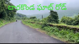 Tourist place Dharakonda ghat road (clouds and nature)