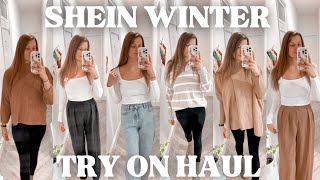 SHEIN WINTER CLOTHING TRY ON HAUL ❄️