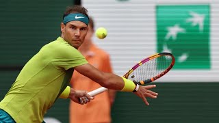 Felix Auger-Aliassime vs Rafael Nadal Roland Garros 2022