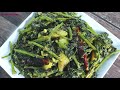 very tasty lau shak recipe laushak recipe bottle gourd leaves lau shak ranna