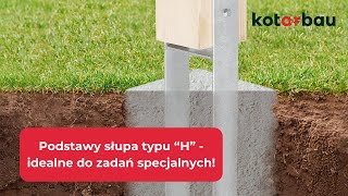 PODSTAWY SŁUPA TYPU \