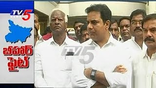 KTR Warangal Bypoll Campaign | KTR Talks on Bihar Results | TV5 News