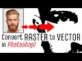 Photoshop: How to Convert Faces into Super-Sharp, VECTOR Portraits.