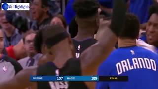 Detroit Pistons vs Orlando Magic - Full Game Highlights | Dec 30 2018 | NBA 2018-19 Games
