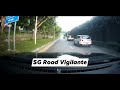 3jan2022 punggol way to tpe lorry from nafa system services pte ltd near miss with camcar