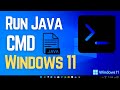 How to Run Java Program in Command Prompt CMD  in Windows 11