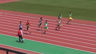 名古屋地区クラス別陸上競技大会　男子Bclass100ｍ　予選第3組　2019/04/06