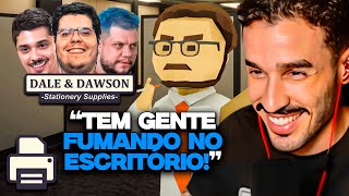 O ESCRITÓRIO MAIS CAÓTICO DA HISTÓRIA! DALE E DAWSON COM CAZÉ E AQUELES CARAS | STAG JOGA