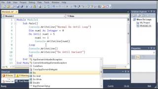 Visual Basic Tutorial 33 More On Do Loops