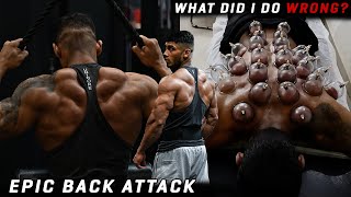 A day in my Prep part-1 | 3weeksout | Intense back workout #rajaajith #indiaproshow #mumbaipro