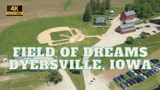 4K Drone Footage - Field of Dreams - Dyersville, Iowa