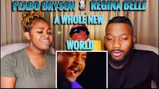 Peabo Bryson Ft Regina Belle - A Whole New World (Our Reaction)