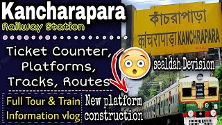 kanchrapara Station | Sealdah to kanchrapara | #Kancharapara full Vlog and Train Information KPA