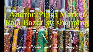 Most reasonable market of Rawalpindi| Raja Bazar madina market and moti bazar sy shopping🛍️