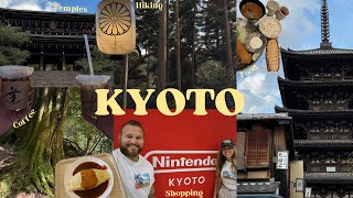 KYOTO diaries: Hiking, Temples, Food, Nintendo \u0026 bike riding ⛩️☕️🌲🌸