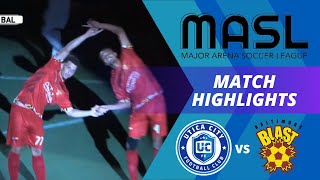 MASL Match Highlights: Utica City FC vs Baltimore Blast