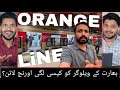 Big 🇮🇳Indian Vlogger Experiencing Orange Line Train in Lahore Pakistan🇵🇰