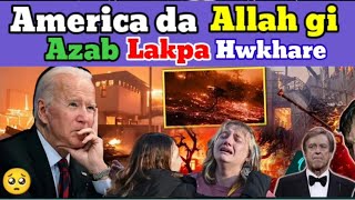 America da Allah gi Azab Lakpa Hwkhare╏Gaza gi Musalman Singi Pirang gi Laman╏The power of Allah