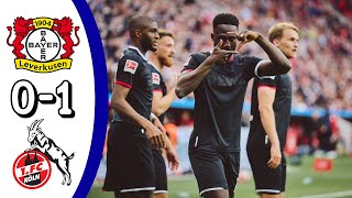 Bayer Leverkusen vs FC Köln 0-1 | All Goals & Highlights | Bundesliga 2021/22 | Matchday 26